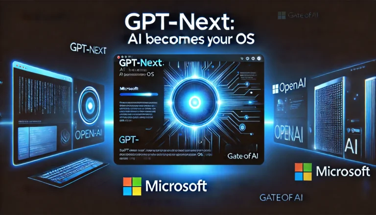 GPT-Next: How OpenAI & Microsoft Are Turning AI Into Your New Operating System