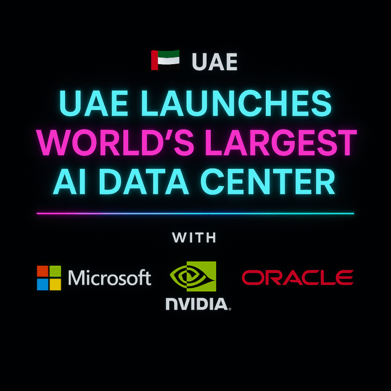 🇦🇪 UAE Accelerates AI Ambitions with Major Tech Collaborations Post-Trump Visit