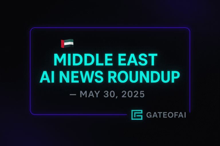 Middle East AI News Roundup – May 30, 2025