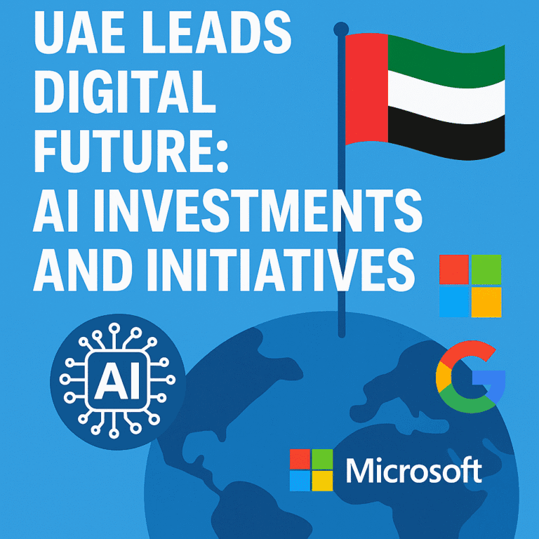 The UAE Leads the Digital Future: Massive Investments and Initiatives in Artificial Intelligence