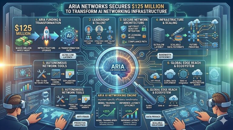 Aria Networks Raises $125M to Revolutionize AI Networking