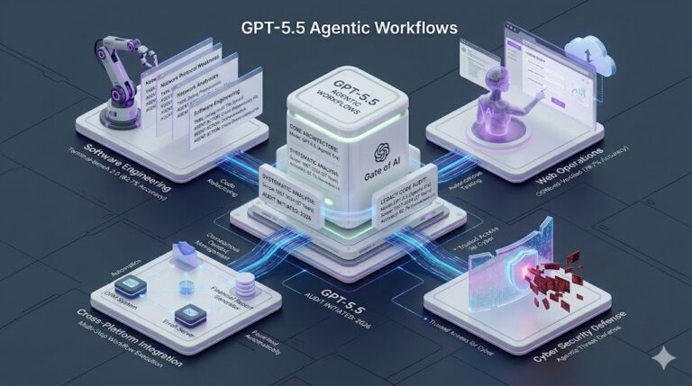 أوبن إيه آي تطلق GPT-5.5: دقة 82.7% في الذكاء الاصطناعي