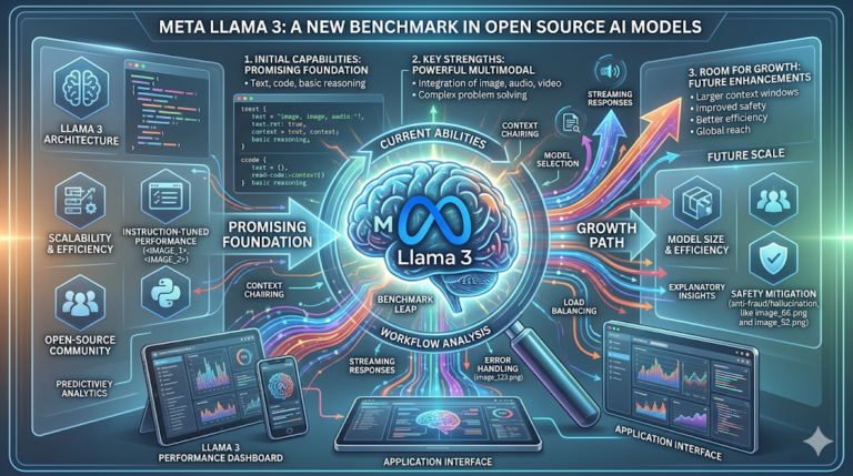 Meta Llama 3: Open Source AI Model with 8B and 70B Parameters