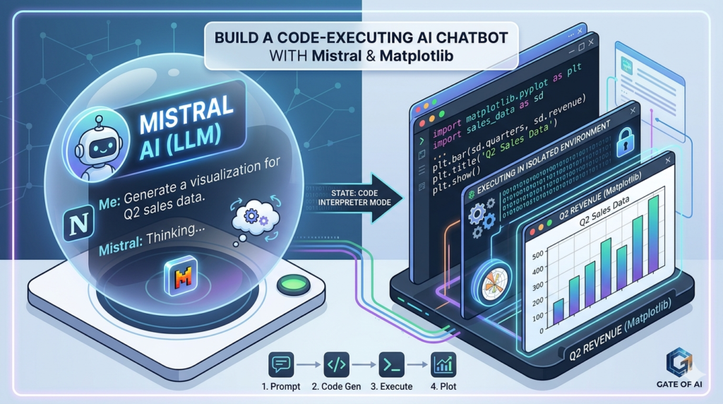 Build a Code-Executing AI Chatbot with Mistral & Matplotlib