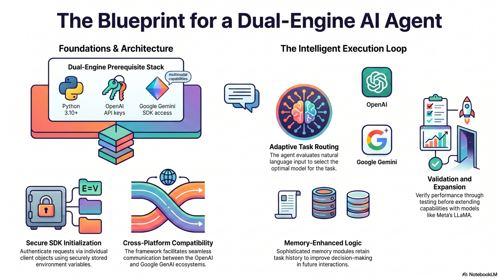 How to Build a Dual-Engine AI Agent with GPT-4o and Gemini in Python