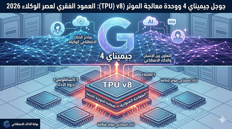 جيميني ٤ وTPU v8: مستقبل الذكاء الاصطناعي المتقدم