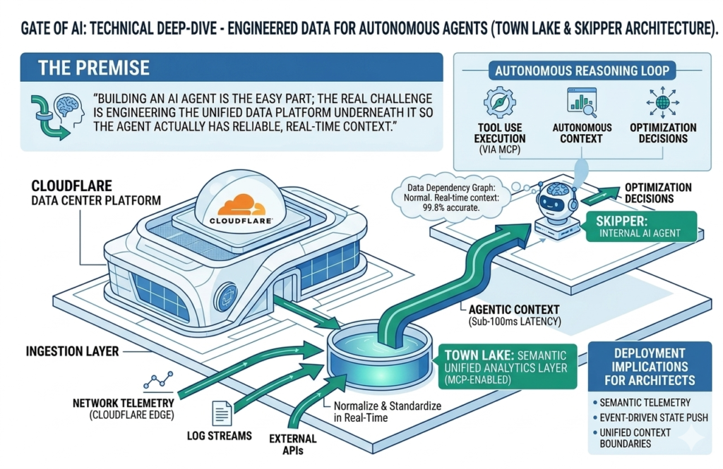 Cloudflare’s Town Lake & Skipper: Why Data Platforms Dictate AI Agent Success