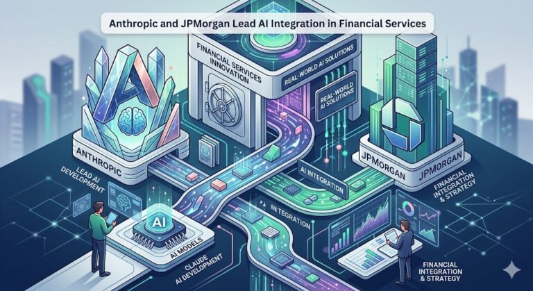 Anthropic وJPMorgan يقودان دمج الذكاء الاصطناعي في الخدمات المالية