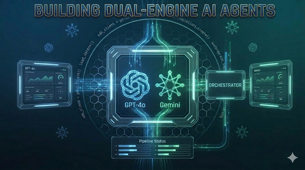 How to Build a Dual-Engine AI Agent with GPT-4o + Gemini (Python Tutorial)