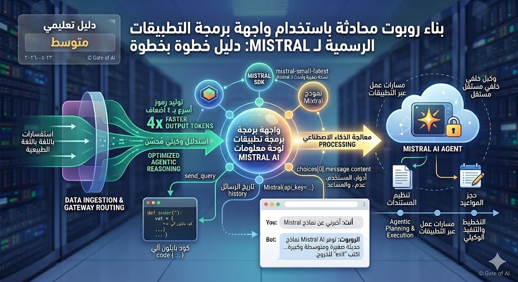 بناء روبوت محادثة باستخدام Mixtral API من Mistral: دليل خطوة بخطوة