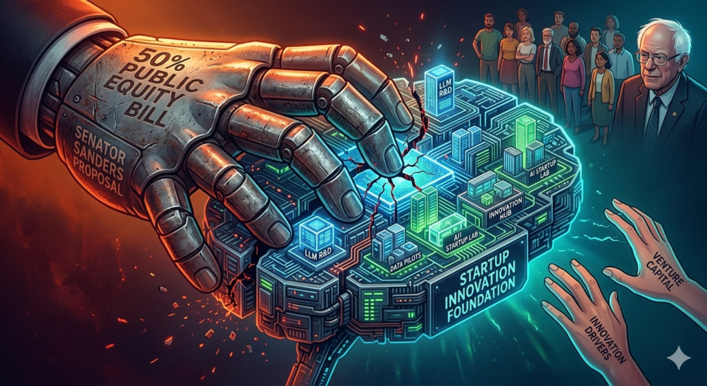 Bernie Sanders’ 50% AI Equity Bill: How It Disrupts LLM Architecture