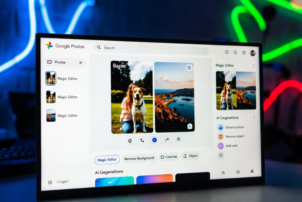 صور Google: تحرير مدعوم بالذكاء الاصطناعي للجميع