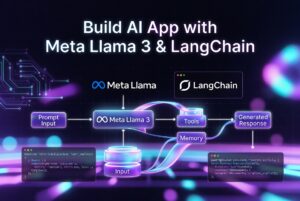Build AI App with Meta Llama 3 & LangChain
