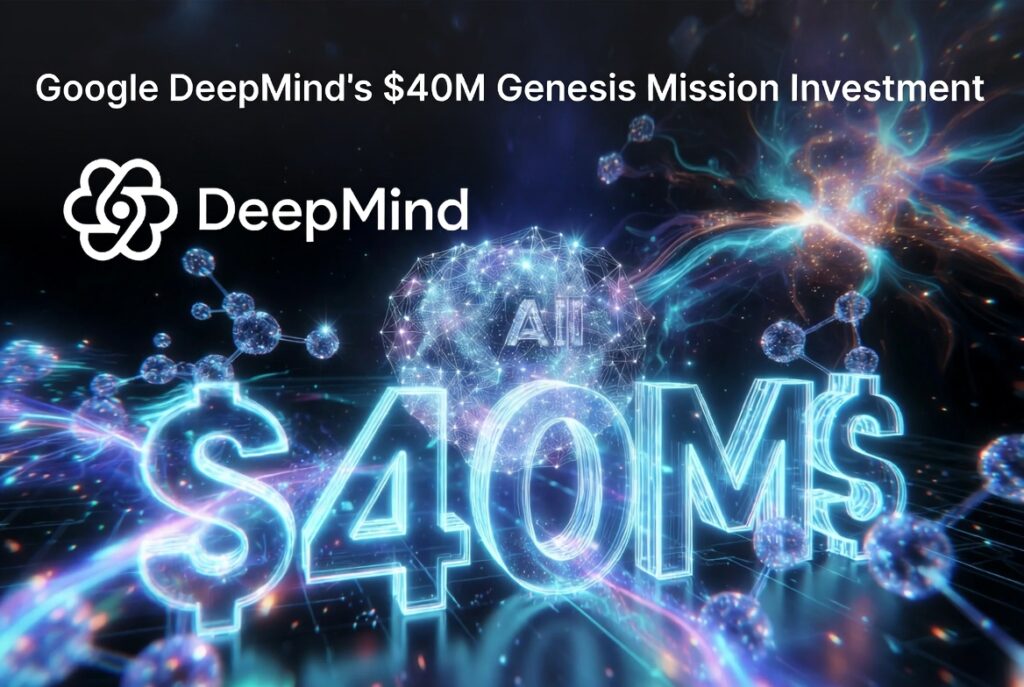 Google DeepMind’s $40M Genesis Mission Investment