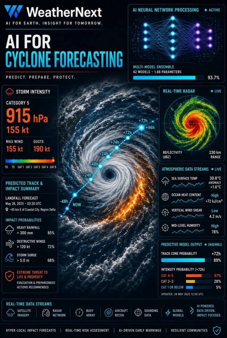 WeatherNext Could Add a Day to Cyclone Warnings