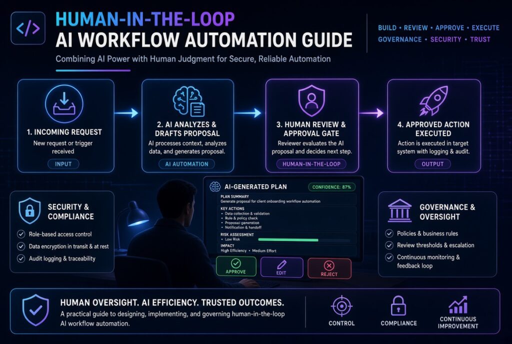 Human-in-the-Loop AI Workflow Automation Guide