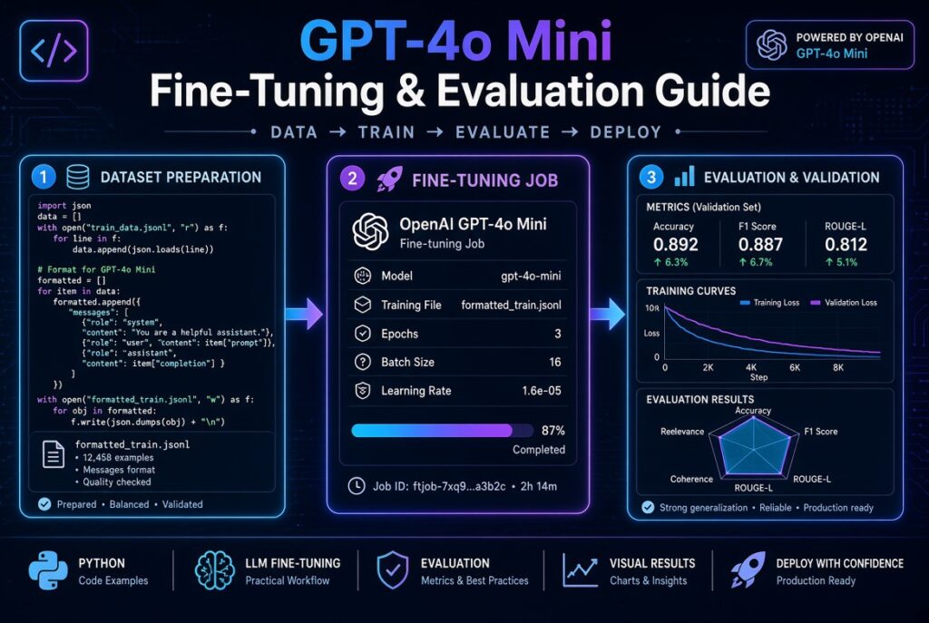 GPT-4o Mini Fine-Tuning: Evaluation-First Guide