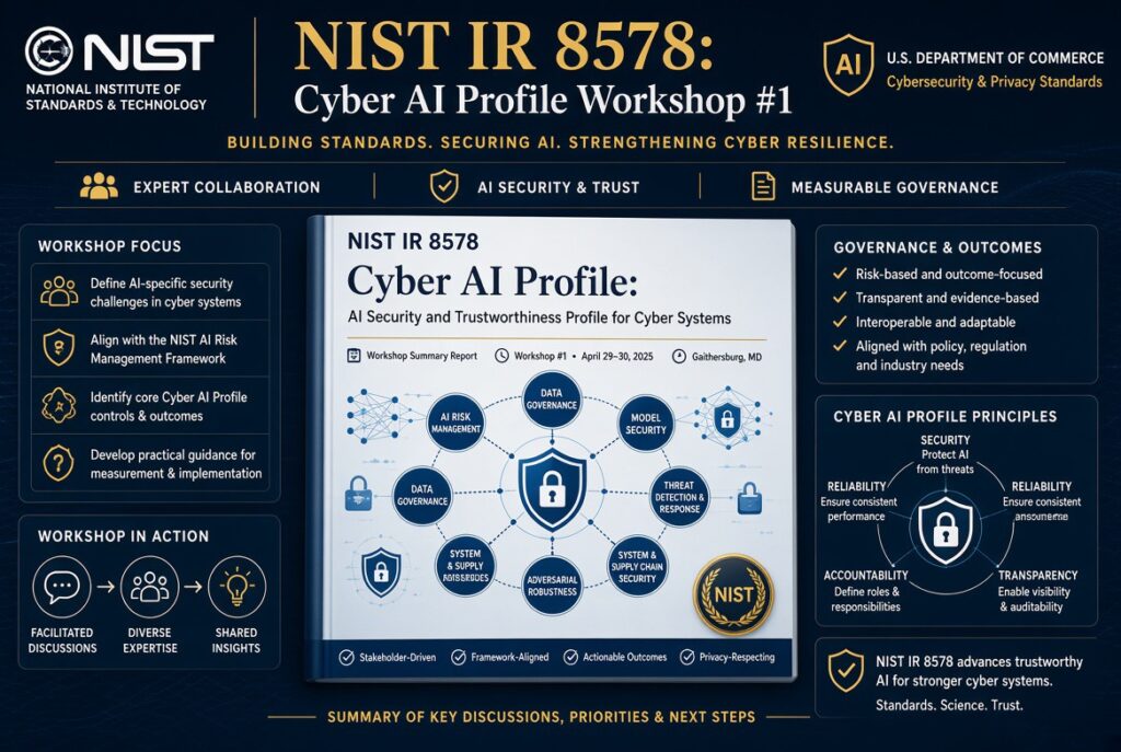 NIST IR 8578: Cyber AI Profile Workshop #1