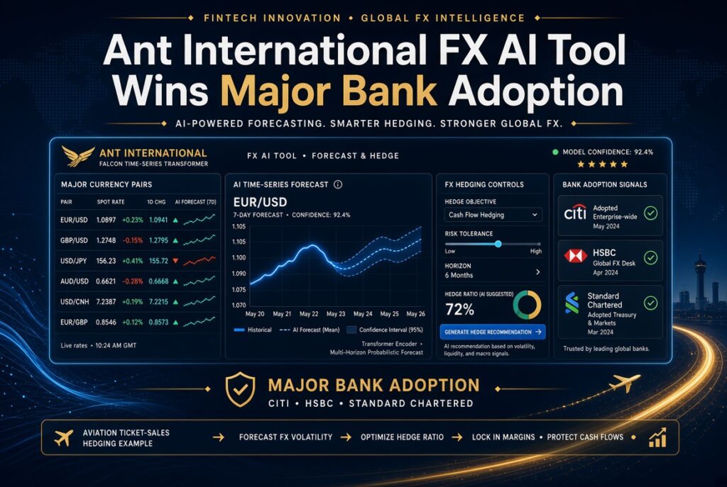 Ant International FX AI Tool Wins Major Bank Adoption