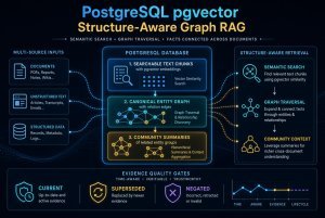 PostgreSQL pgvector Structure-Aware Graph RAG