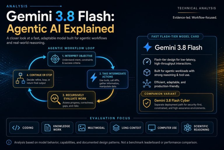 Gemini ٣.٨ Flash: شرح الذكاء الاصطناعي الوكيلي