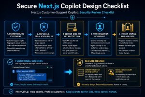 Secure Next.js Copilot Design Checklist