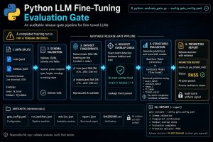 Python LLM Fine-Tuning Evaluation Gate