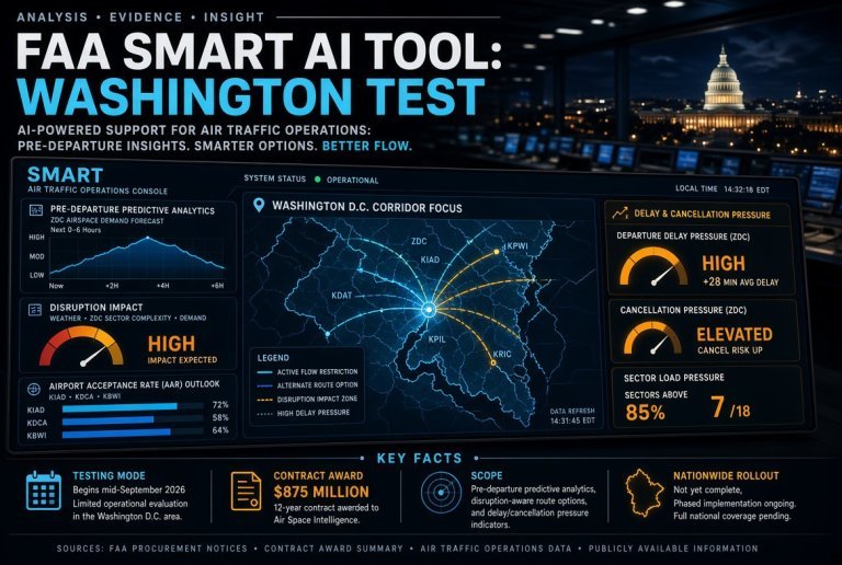 FAA SMART AI Tool: Washington Test