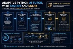 Adaptive Python AI Tutor with FastAPI and SQLite