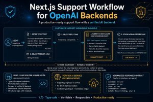 Next.js Support Workflow for OpenAI Backends
