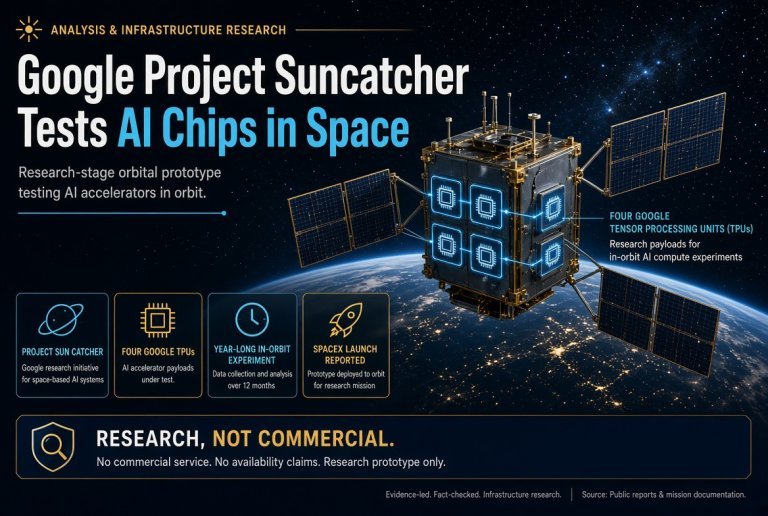 Google Project Suncatcher Tests AI Chips in Space