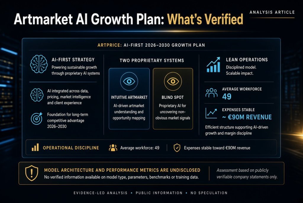 Artmarket AI Growth Plan: What’s Verified