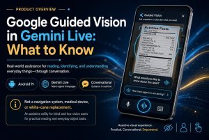 Google Guided Vision in Gemini Live: What to Know