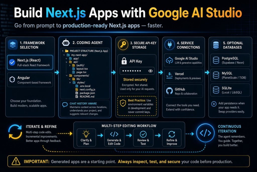 Build Next.js Apps with Google AI Studio