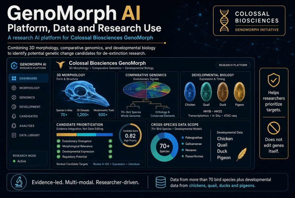GenoMorph AI: Platform, Data and Research Use