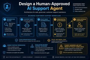 Design a Human-Approved AI Support Agent