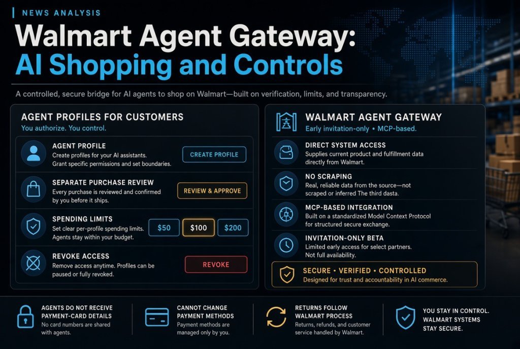 Walmart Agent Gateway: AI Shopping and Controls
